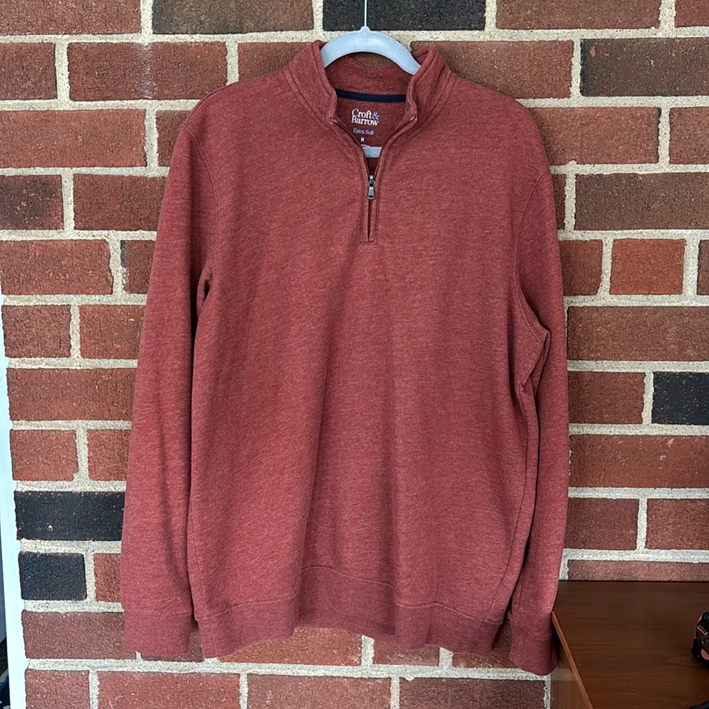 Croft & Barrow Three Quarter Zip